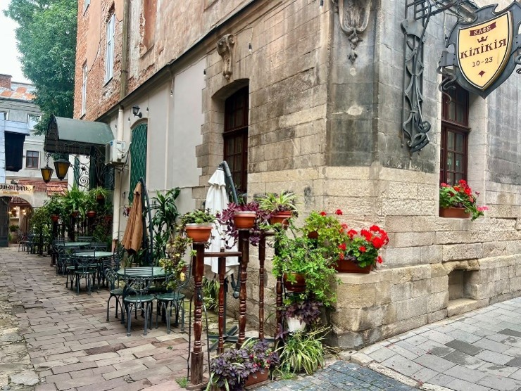 Bybillede fra Lviv